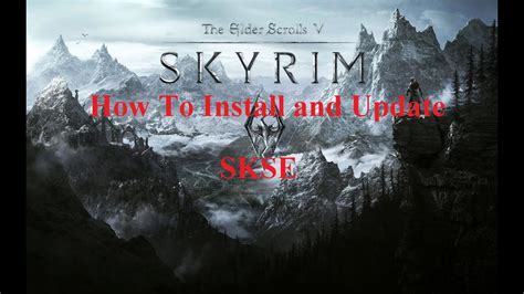 skyrim script extender special edition 2021.